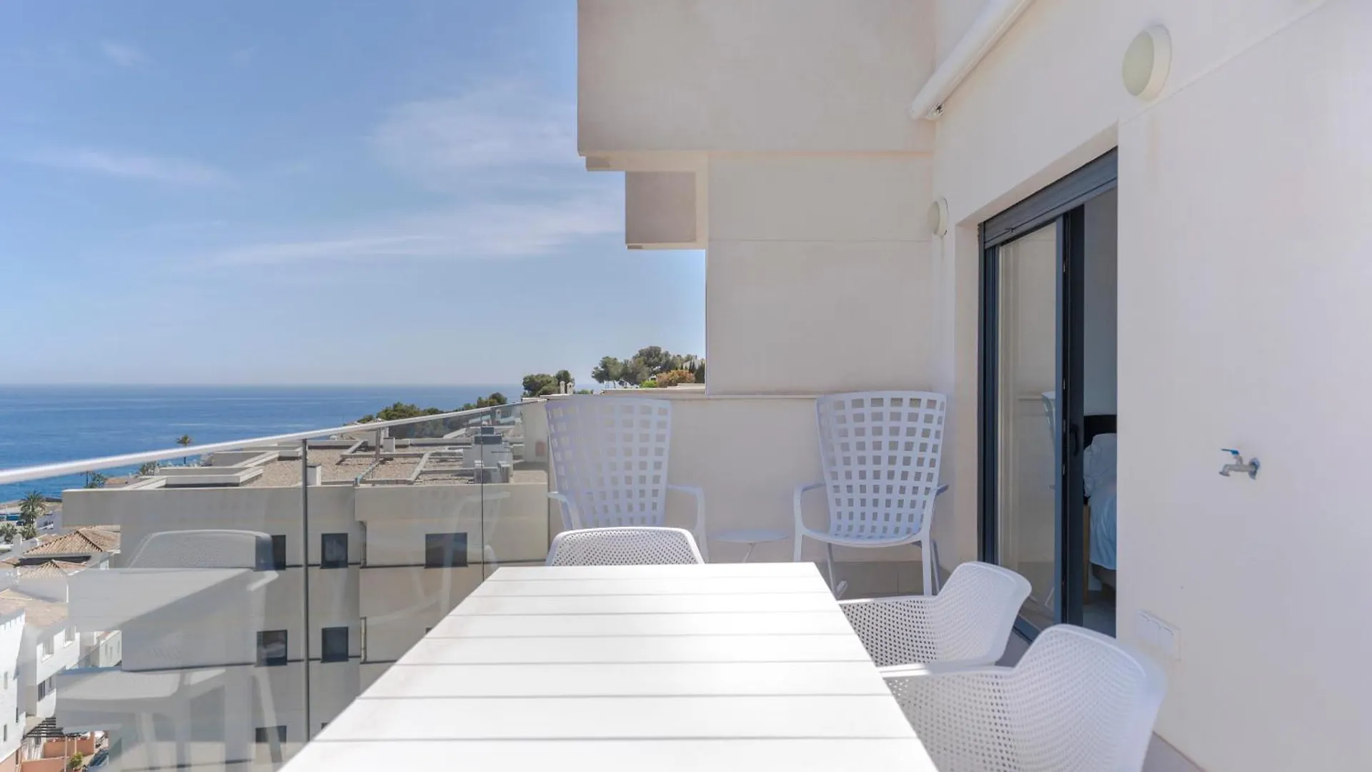 Lejlighed Rentitspain Playa, Piscina Y Terraza Al Mar La Herradura