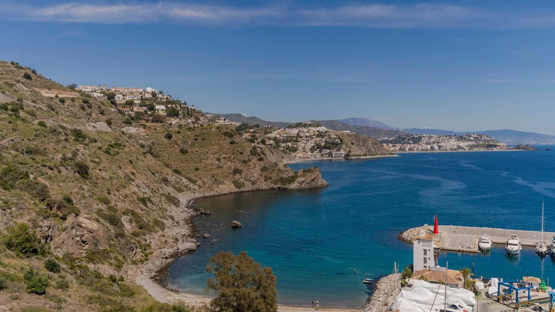 Lejlighed Rentitspain Playa, Piscina Y Terraza Al Mar La Herradura